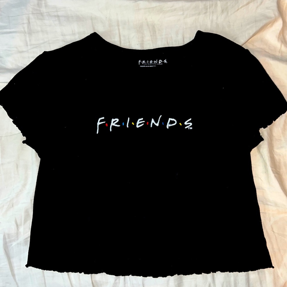 Large Friends Crop Top.